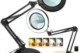 10X Magnifying Glass with Light & Stand for $36.47