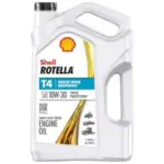 1-Gallon Shell Rotella T4 Triple Protection 10W-30 Diesel Engine Oil for $12