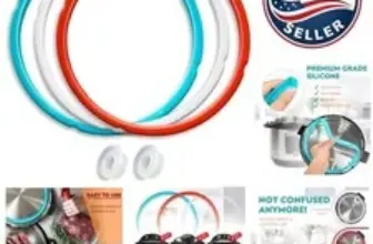 3-Pack Dishwasher Safe Silicone Sealing Rings for 5Qt & 6Qt Instant Pot – $25.19