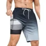 Silkworld 2-in-1 Men’s Swim Trunks with Compression Liner for $12.99