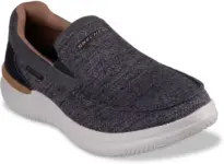 Skechers Relaxed Fit Hasting Marco Slip-On Sneakers in Grey for $29.99