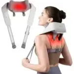 SKG Deep Tissue Kneading Cordless Shiatsu Neck Massager for $27.99