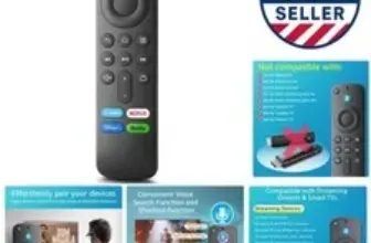 Smart Voice-Activated Remote for Insignia & Toshiba TVs – Now $22.79