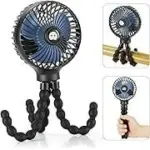 Snawowo 3-Speed Rechargeable Mini Handheld Fan for $9.99
