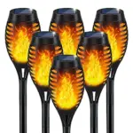 Outdoor Solar Lights 6-Pack for $14.97