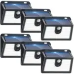 Outdoor Solar Motion Lights 6-Pack for $17.99