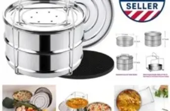 Stackable Steamer for Instant Pot Now $68.39 – 40% Off