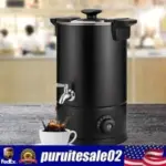 8L Stainless Steel Electric Commercial Coffee Urn for $80.28