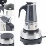 Stainless Steel Moka Pot Espresso Maker for $32.12