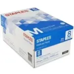 Staples Multiuse Copy Paper – 8.5″x11″, 500 Sheets per Ream, 8 Reams for $38.99
