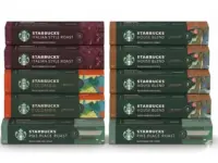 Starbucks by Nespresso Espresso Pods 100-Count for $64.99