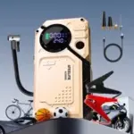 Steelite 6000A Car Battery Jump Starter with Air Compressor for $39.99