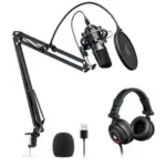 Studio Quality Microphone and Headset Set for $187.19