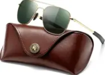 SUNGAIT Military Style Pilot Sunglasses Now $16 with Coupon