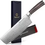 Sunnecko 7″ Japanese Nakiri Knife for $16.49 – 50% Off