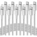 SwaggWood USB-C to USB-C Cable 5-Pack for $3.99