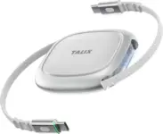 TALIX 240W Retractable USB-C Cable for $8.99