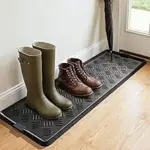 Tchdio Extra Large Rubber Boot Tray – 16×47.5 inches for $19.99