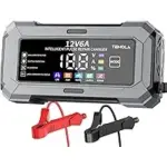 TEMOLA 12V 6A Automatic Trickle Battery Charger for $11.49