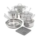 The Cellar Stainless Steel 11-Piece Cookware Set for $99.93
