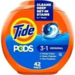 Tide Pods Original Scent Laundry Detergent (4x 42-Pods) for $32.17