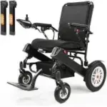 Tivaro Foldable Motorized Electric Wheelchair with 2 Batteries for $699.30