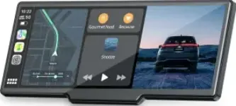 Topexplore 9.26” Carplay Screen with 2.5K Dash Cam & 1080P Backup Camera for $66