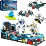 1293-Piece Toptrend Space Roller Coaster Robot STEM Building Toy for $18