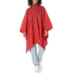 Totes Packable Lightweight Adjustable Rain Poncho for $3.49