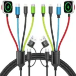 Travel Essentials 4-in-2 Apple Watch Charger for $8.99