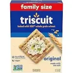 Triscuit Original Whole Grain Wheat Vegan Crackers 12.5oz for $2.18