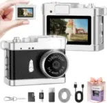 Trunsif 2MP HD Mini Keychain Camera with 16GB Card for $12