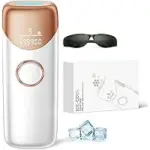 Ubroo Hand Held IPL Hair Removal Device with Ice Cooling for $27.99