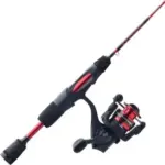 Ugly Stik 28″ Carbon Ice Spinning Rod & Fishing Reel Combo for $27