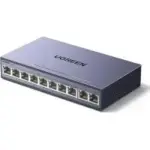 Ugreen 35372US 10-Port PoE Ethernet Switch for $37.71