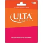 Ulta Beauty $50 Gift Card Available for $45 with Free Shipping $45.00