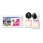 V-Tech 7″ HD Smart WiFi Pan Tilt Video Baby Monitor for $88.99