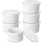 Vancasso 6-Pack 8oz Ramekins with Lid for $11.87