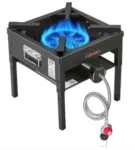 VEVOR 200K BTU Single Burner Outdoor Propane Stove for $85