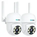 2-Pack 2K 3MP WiFi Security Cameras for $31.99 – 37% Off