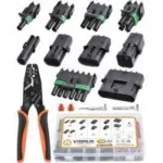 Vigrue 280-Piece Waterproof Automotive Electric Connectors Set with Crimping Tool for $37.03 $43.39