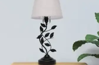 Vintage Table Lamp with Dual USB Ports for $43.95