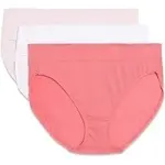 3-Pack Warner’s Women’s Blissful Benefits Hi-Cut Underwear for $7.00