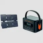 Wattbricks H100 Power Station with 30W Solar Panel for $39.99