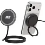 Waylite 25W Magnetic Wireless Kickstand Charger for $10.99