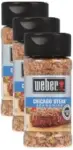 3-Pack Weber Chicago Steak Seasoning (2.5 Oz Shakers) for $5.14