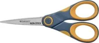 Westcott 5″ Non-Stick Titanium Scissors for $3.50