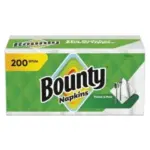 Bounty Assorted Print/White Quilted Napkins, 200 Count for $3.09