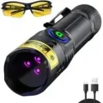 Wmcodmw UV 365nm 3-LED Flashlight Black Light for $10.99