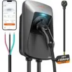 Wolfbox 50Amp Level 2 EV Charger with NEMA 14-50 Plug and 25ft Cable for $257.99